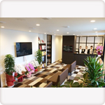 ひなた整骨院の受付・待合室