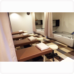 ひなた整骨院の診療室